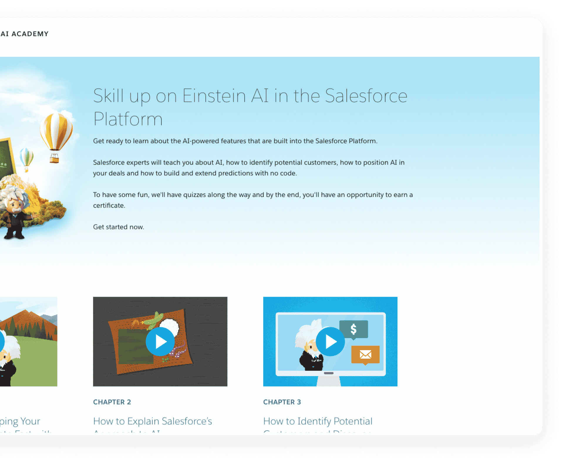 Latest Work - Salesforce Einstein | Launch Digital & Creative Agency